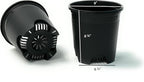 Cotta Planters 2 Gallon Black Nursery Pot Plastic 6-Pack Planter Pots Pot Liners - Image 2