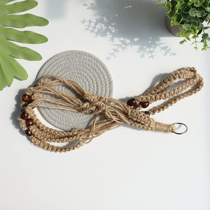 Macrame Plant Hanger Indoor Hanging - Image 5