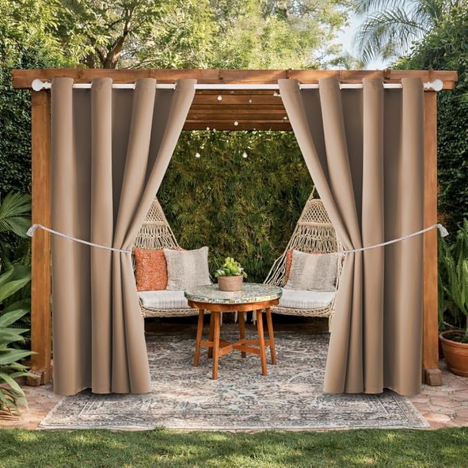 Water Proof Outside Curtains by DivaenCamino