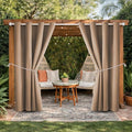 Waterproof Outdoor Curtain W52 x L63 by DivaenCamino