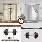 1” Diameter Curtain Rods Itself is 30 to 60 inch 1 Pack Fit 30-54 inch Window - Image 5