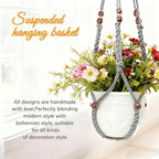 35 Inch Macrame Plant Hanger, Large - Image 2