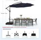 wikiwiki 10ft Patio Umbrella - Image 6