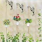 Swpeet 6 Pack 3 Sizes Macrame Hanging Planter Holder Plant Hanger - Image 7
