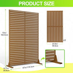 Outdoor Privacy Screen, Freestanding Privacy Fence Panels - Image 7