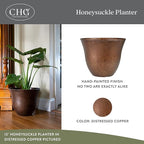 Classic Home and Garden Honeysuckle Resin Planters - Image 2