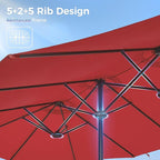 SUPERJARE 13FT Outdoor Umbrella - Image 8