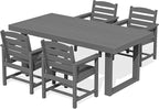 SERWALL HDPE Outdoor Dining Set by SERWALL