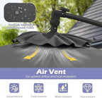 Tangkula 10ft Solar LED Patio Umbrella - Image 8
