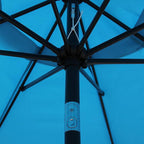 Blissun 9' Outdoor Patio Umbrella, Outdoor Table Umbrella, Yard Umbrella - Image 4