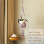 Hanging Planter with Patterns - Image 4