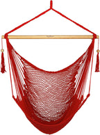 JoyView Hammock Chair with Spreader Bar Caribbean Hammock Swing Chair 300 LBS by JoyView