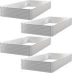 4 Pack Corrugated Galvanized Steel Raised Garden Bed Outdoor, Metal Above by CATMANOR