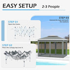 ECOTOUGE Pop Up Canopy Tent - Image 4