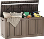 EAST OAK Outdoor Storage Box, 60 Gallon Deck Box Indoor and Outdoor Use by EASTOAK