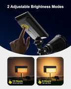 2 Pack Solar Spotlights Outdoor Waterproof - Image 3