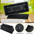 Window Box Planter, 10 Pack Plastic Vegetable Flower Planters Boxes 17 Inches - Image 3