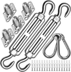 Sun Shade Sail Hardware Kit 8 Inch by HYASIA