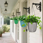 QCQHDU Self Watering Hanging Pots, 2 Pack 5.7 Inch Hanging Planters - Image 7