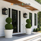 Wide Planters for Outdoor Plants, Extra Large Indoor Flower Pots for Garden - Image 3