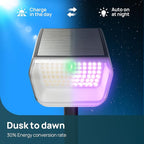 Linkind RGB Solar Spot Lights Outdoor Waterproof IP67, 60 LED 10 Lighting Modes - Image 7