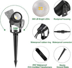 Low Voltage Landscape Lighting, 6 Pack Outdoor Spot Lights - Image 2