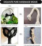 Artilady 2 Pack Black Macrame Plant Hanger Indoor - Image 3