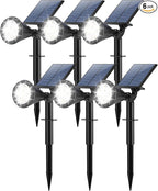 Solar Lights Outdoor Waterproof 180° Adjustable Landscape Spot Lights by TadyrealSolarLights