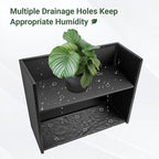 36" Metal Planter Box, Large Rectangular Window Box - Image 5