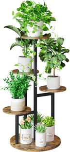 Plant Stand Indoor 5 Tier 8 Potted Multiple Flower Pot Holder by INGIORDAR