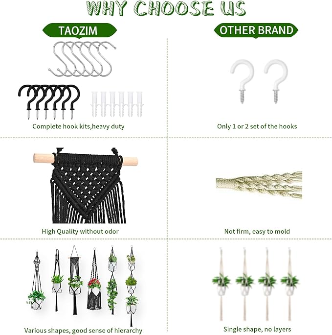 Macrame Plant Hangers - Image 6