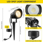 Landscape Spot Lights Outdoor, Dusk to Dawn Outdoor Lighting - Image 6