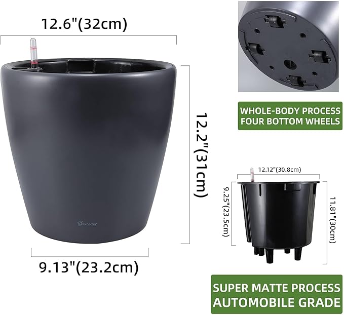 Dexceder 13x12 Self Watering Planter - Image 3