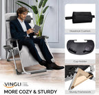 VINGLI 29" Padded Zero Gravity Chair, Lounge Chair - Image 4