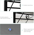 Outsunny 10' x 8' Outdoor Pergola and Patio Gazebo, Extendable Side Awning - Image 4
