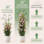 4 Pack 43 Inch Metal Plant Trellis - Image 3