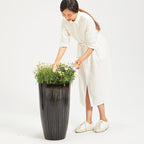 Worth Garden 23.5" H. Large Plastic Planters - Image 5