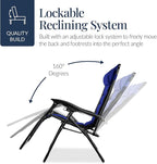 Best Choice Products Oversized Padded Zero Gravity Chair, Folding Outdoor Patio - Image 9