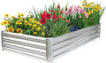 JERIA 6×3×1ft Raised Garden Bed by JERIA