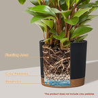 kubvici Plant Pots for Indoor Plants, 2 Pack 12 Inch Pots for Plants, - Image 3