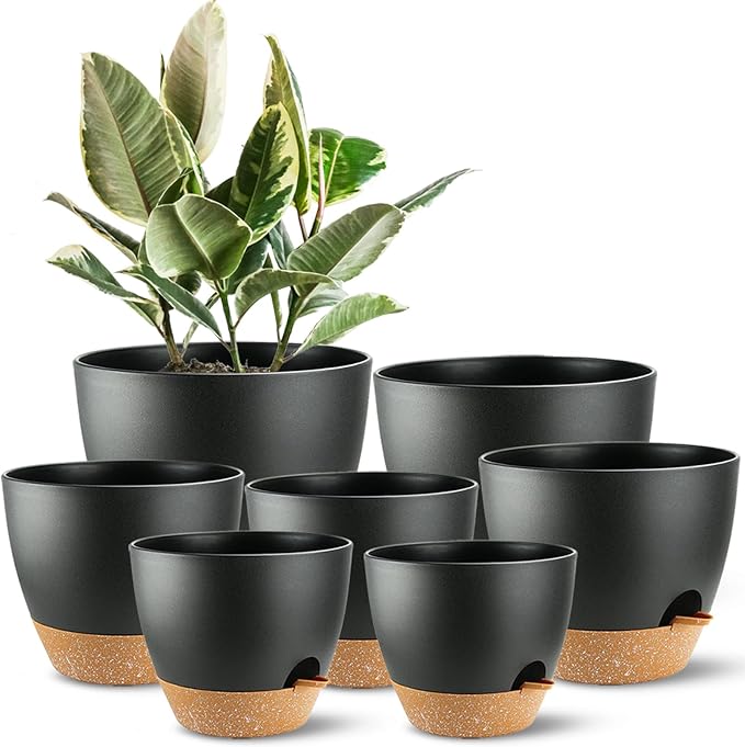Indoor Pots For Plant Self Watering Plant Pots For Lazy People, by SESUN-E