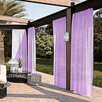SpaceDresser Waterproof Outdoor Sheer Curtains - Image 2