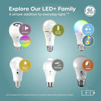 GE LED+ Motion LED Light Bulbs, PAR38 Outdoor Security Floodlights, Warm White - Image 6