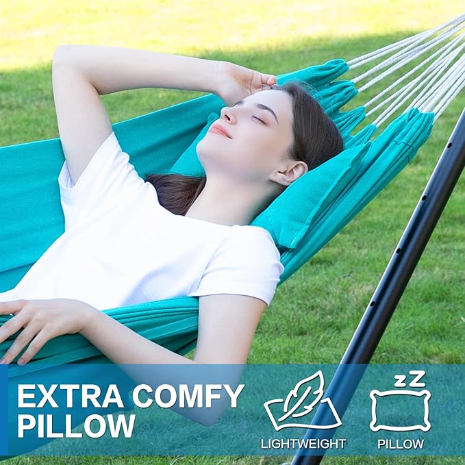 PNAEUT Double Hammocks with Stand - Image 4