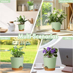 7/6.5/6/5.5/5/4 inch Self Watering Pots - Image 6
