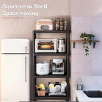 Plastic Storage Shelves, 70.2" H x 11.8" D x 23.62" W Plastic Shelves - Image 5