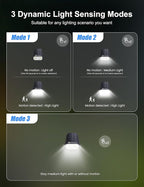 Brightown 4 Pack Solar Motion Lights Outdoor Waterproof, Motion Sensor Spot - Image 2