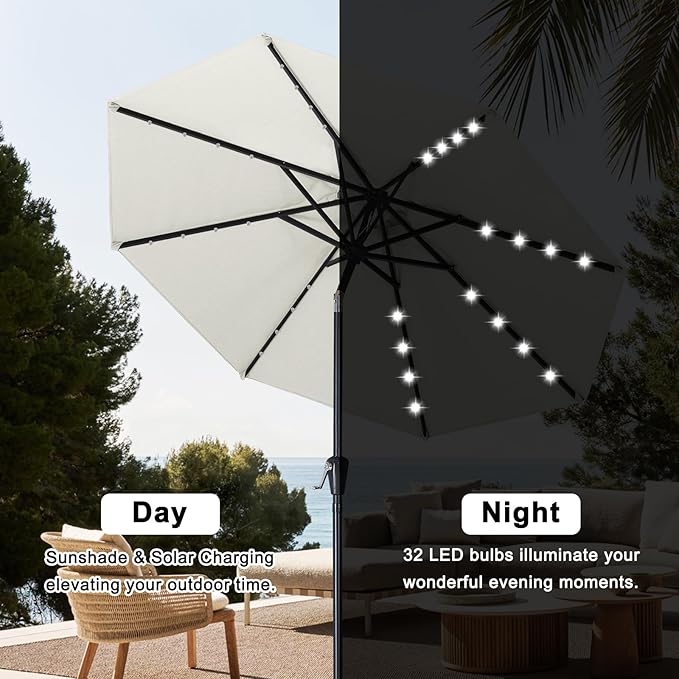 ABCCANOPY Durable Solar Led Patio Umbrellas - Image 5