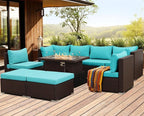 NICESOUL Large Outdoor Patio Furniture Set - Image 2