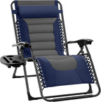 Best Choice Products Oversized Padded Zero Gravity Chair, Folding Outdoor Patio by BestChoiceProducts